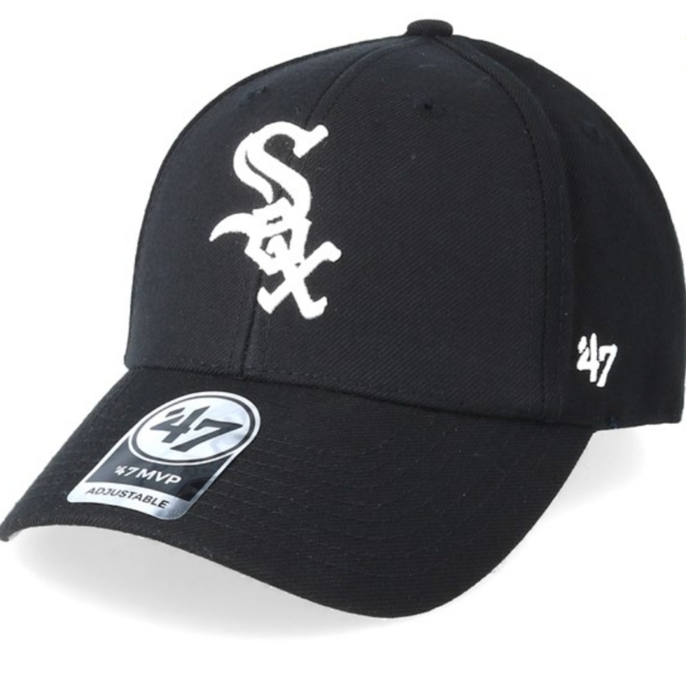 47brand white sox curved cap